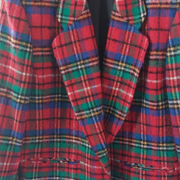 Vintage Pendleton 100 percebt Virginia wool plaid blazer - Picture 9 of 14